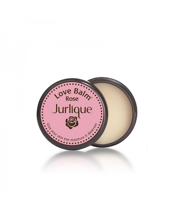 Jurlique Rose Love Balm Natural Lip Balm & Multipurpose Rose Salve With Safflower Oil
