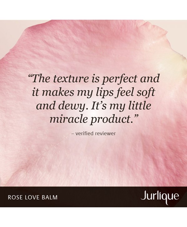 Jurlique Rose Love Balm Natural Lip Balm & Multipurpose Rose Salve With Safflower Oil